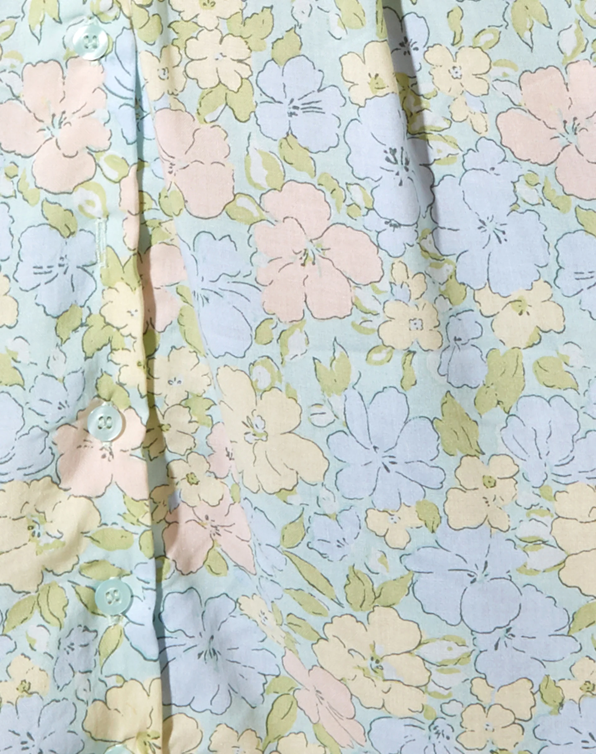 Arte Mini Dress in Washed Out Pastel Floral - Image 5