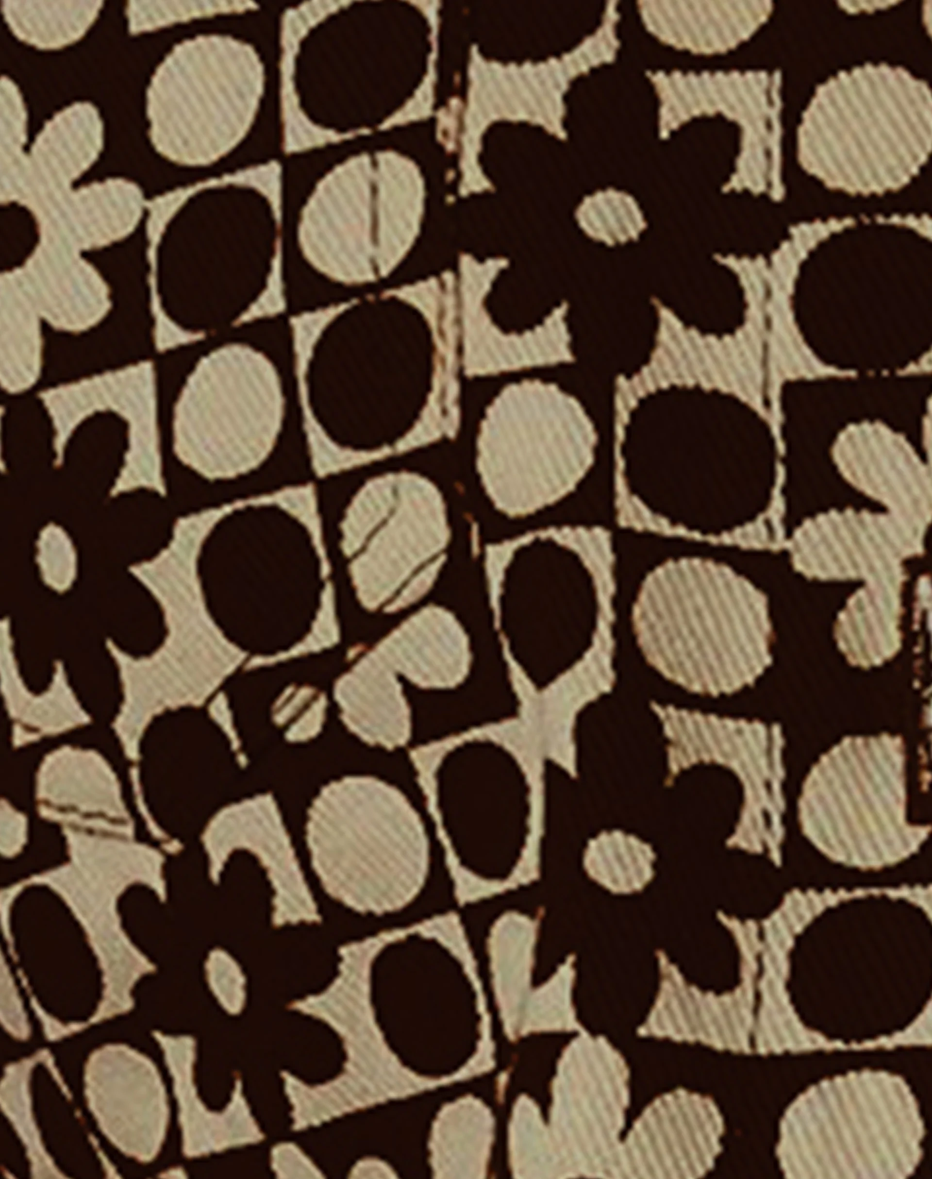 Jada Jacket in Patchwork Daisy Brown - Image 5