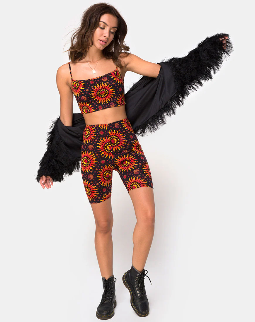 Kini Crop Top in Hot Sun X Princess Polly - Image 4